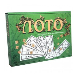 Strateg Leo 30661 Joc de masă Lotto, ru