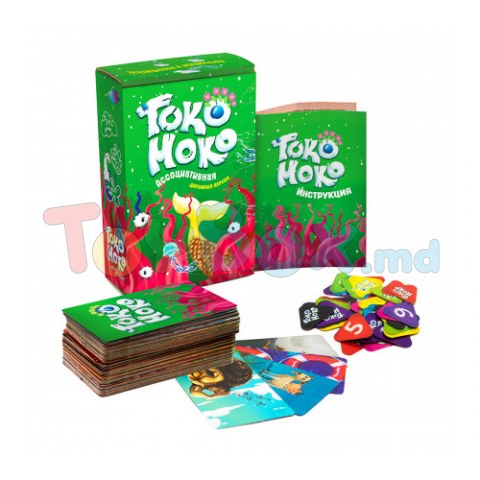 Strateg 30853 Настольная игра Токо-Моко дорожная версия, рус