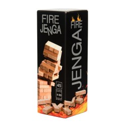 Strateg Leo 30963 Joc de masă Fire Jenga