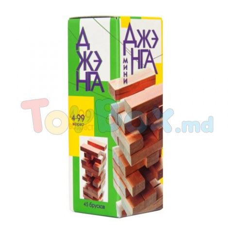 Strateg Leo 30968 Joc de masă Jenga mini