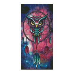 Strateg BA-0006 Mozaic cu diamante Bufniță și prins de vise, 50x25 cm