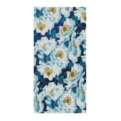 Strateg BA-0015 Mozaic cu diamante Flori albe 2, 50x25 cm