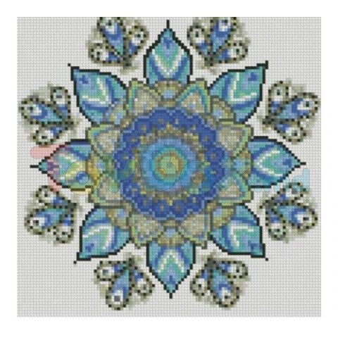 Strateg CA-0066 Mozaic cu diamante Abstractie, 30x30 cm