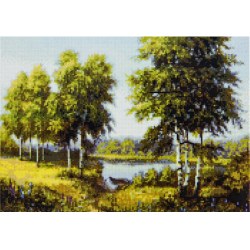 Strateg FA40494 Mozaic cu diamante Dumbrava, 40x50 cm