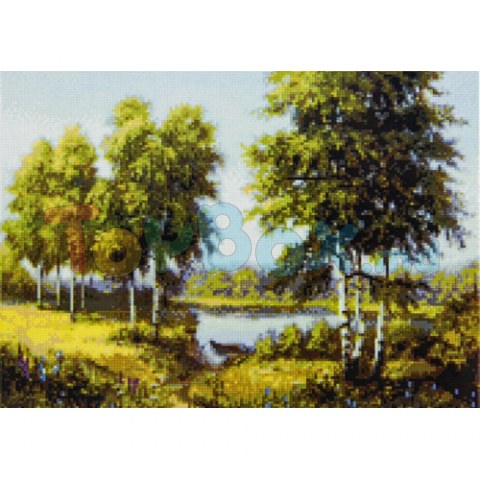 Strateg FA40494 Mozaic cu diamante Dumbrava, 40x50 cm