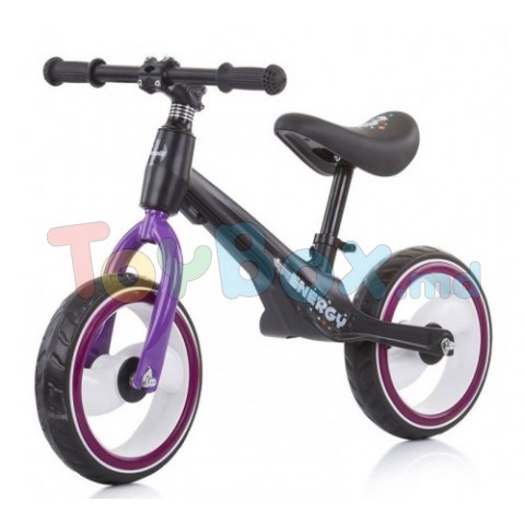 Chipolino DIKEN02104PU Bicicletă fără pedale Energy, Purple