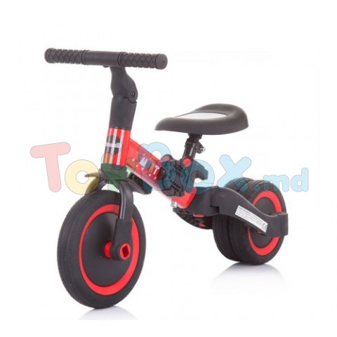 Chipolino TRKSM0201RE Bicicletă 2-în-1 Smarty, Red