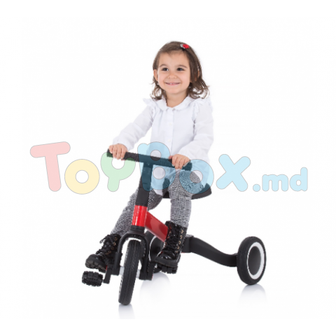 Chipolino TRKSM0201RE Bicicletă 2-în-1 Smarty, Red