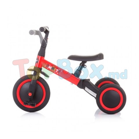 Chipolino TRKSM0201RE Bicicletă 2-în-1 Smarty, Red