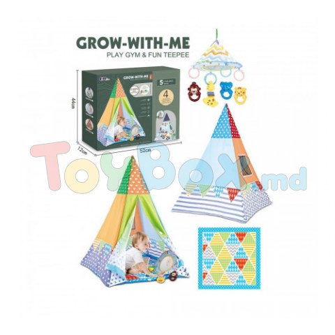 Chipolino PGRCA02103PA 2 in 1 Коврик-шатер игровой Party Time