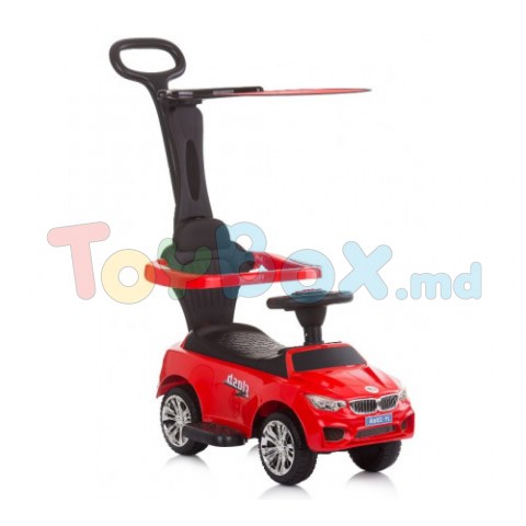 Chipolino ROCFLH02102R Машина c ручкой Flash красный