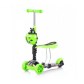 Chipolino DSKIEH022GG Самокат с ручкой Kiddy Evo зелёный/граффити