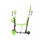 Chipolino DSKIEH022GG Самокат с ручкой Kiddy Evo зелёный/граффити
