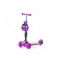 Chipolino DSKIE0214PG Trotineta Kiddy Evo, purple/graffiti