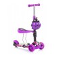 Chipolino DSKIE0214PG Trotineta Kiddy Evo, purple/graffiti