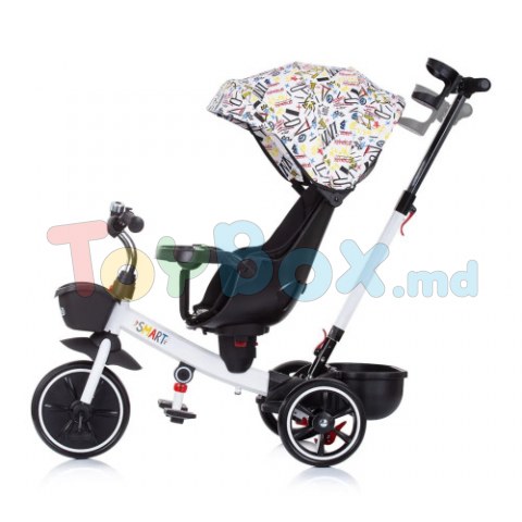 Chipolino TRKSA02203WH Трицикл Smart белый