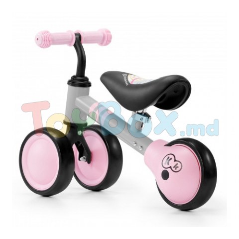 KinderKraft KKRCUTIPNK0000 Bicicletă fără pedale Cutie, Pink