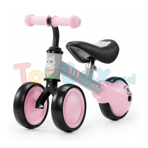 KinderKraft KKRCUTIPNK0000 Bicicletă fără pedale Cutie, Pink
