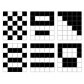 KinderKraft Covoraș-puzzle Luno, White/Black