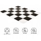 KinderKraft Covoraș-puzzle Luno, White/Black