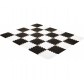 KinderKraft Covoraș-puzzle Luno, White/Black