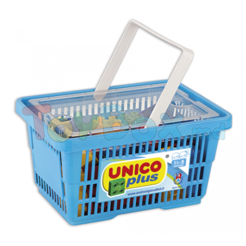 Androni 8503-0000 Конструктор в корзине UnicoPlus, 42 дет (в ассортименте)