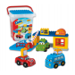 Androni 8569-0CAR Конструктор ведерко Cars for Kids Парковка, 36 дет
