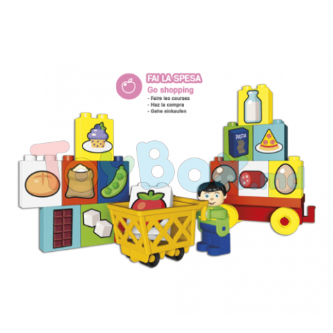 Androni 8629-0000 Конструктор UnicoPlus Грузовик ABC, 40 дет