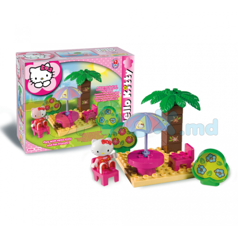 Androni 8656-00HK Конструктор Пикник HelloKitty, 14 дет