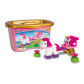 Androni 8683-00HK Конструктор в контейнере Hello Kitty Карета, 44 детали