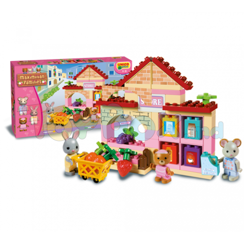 Androni 8939-0MAX Constructor MaximilianFamilies Market, 60 el