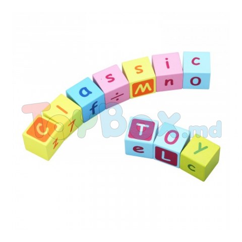 Classic World 3306 Деревянная игрушка толкатель с конструктором