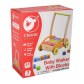 Classic World 3306 Деревянная игрушка толкатель с конструктором