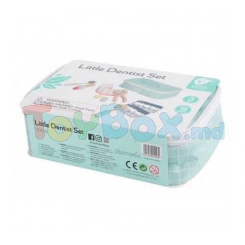 Classic World 50556 Set din lemn Micul dentist