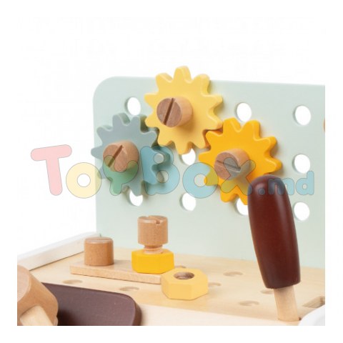 Classic World 50568 Set din lemn Mini atelier de tâmplar