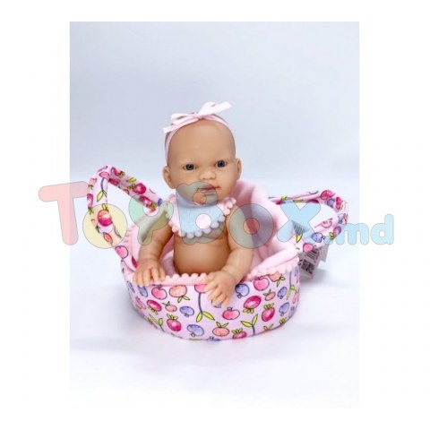 Nines 1022 Кукла Mini Golosinas в корзинке, 21см
