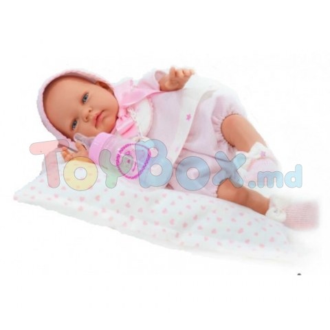Nines 6822 Păpuşă Recien Nacido Cojin, 45 cm