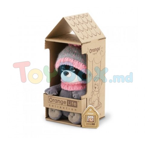 Orange Toys OS003-23/15 Jucărie moale Raccoon Daisy bomboana dulce, 15cm