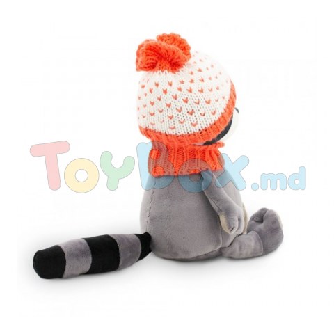 Orange Toys OS004-26/25 Jucărie moale Raccoon Denny Portocaliu proaspăt, 25cm