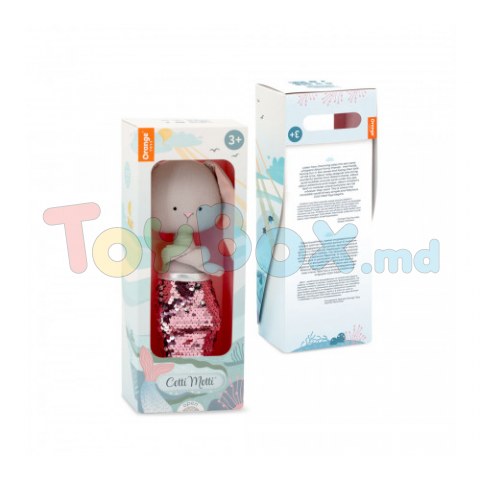 Orange Toys CM02-13 Jucărie moale Iepurașul Lucy Sirena, 30cm