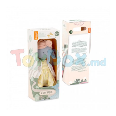 Orange Toys CM04-04 Jucărie moale Elephant Alice, 30cm