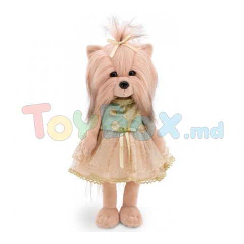 Orange Toys LD2/064 Jucărie moale Câine Lucky Yoyo Lux cu cadru, 25cm