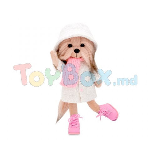 Orange Toys LD2/090 Мягкая игрушка Собачка Lucky Yoyo Зимняя мода, 25см
