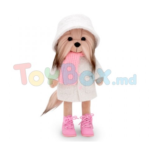 Orange Toys LD2/090 Мягкая игрушка Собачка Lucky Yoyo Зимняя мода, 25см