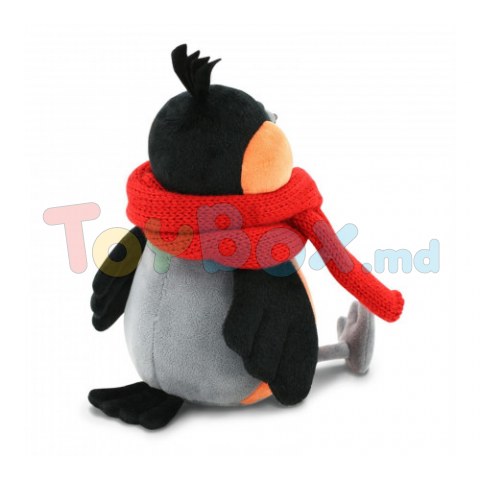 Orange Toys OS803/20 Jucărie moale Bullfinch Bob: Eșarfă roșie, 20cm