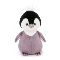 Orange Toys OT3005/22 Jucărie moale Pingguin pufos lilac, 22cm