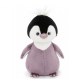 Orange Toys OT3005/35 Jucărie moale Pingguin pufos lilac, 35cm