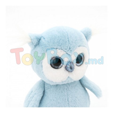 Orange Toys OT3013/22 Jucărie moale Bufniță albastră pufoasă, 22cm