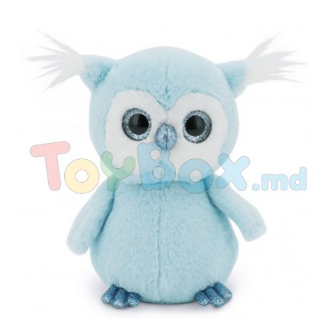 Orange Toys OT3013/22 Jucărie moale Bufniță albastră pufoasă, 22cm