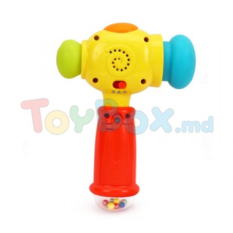 Hola Toys 3115 Jucărie muzicală Ciocan amuzant